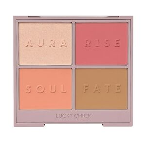 Lucky Chick Blush Palette - Pink, Orange, Brown, Cream